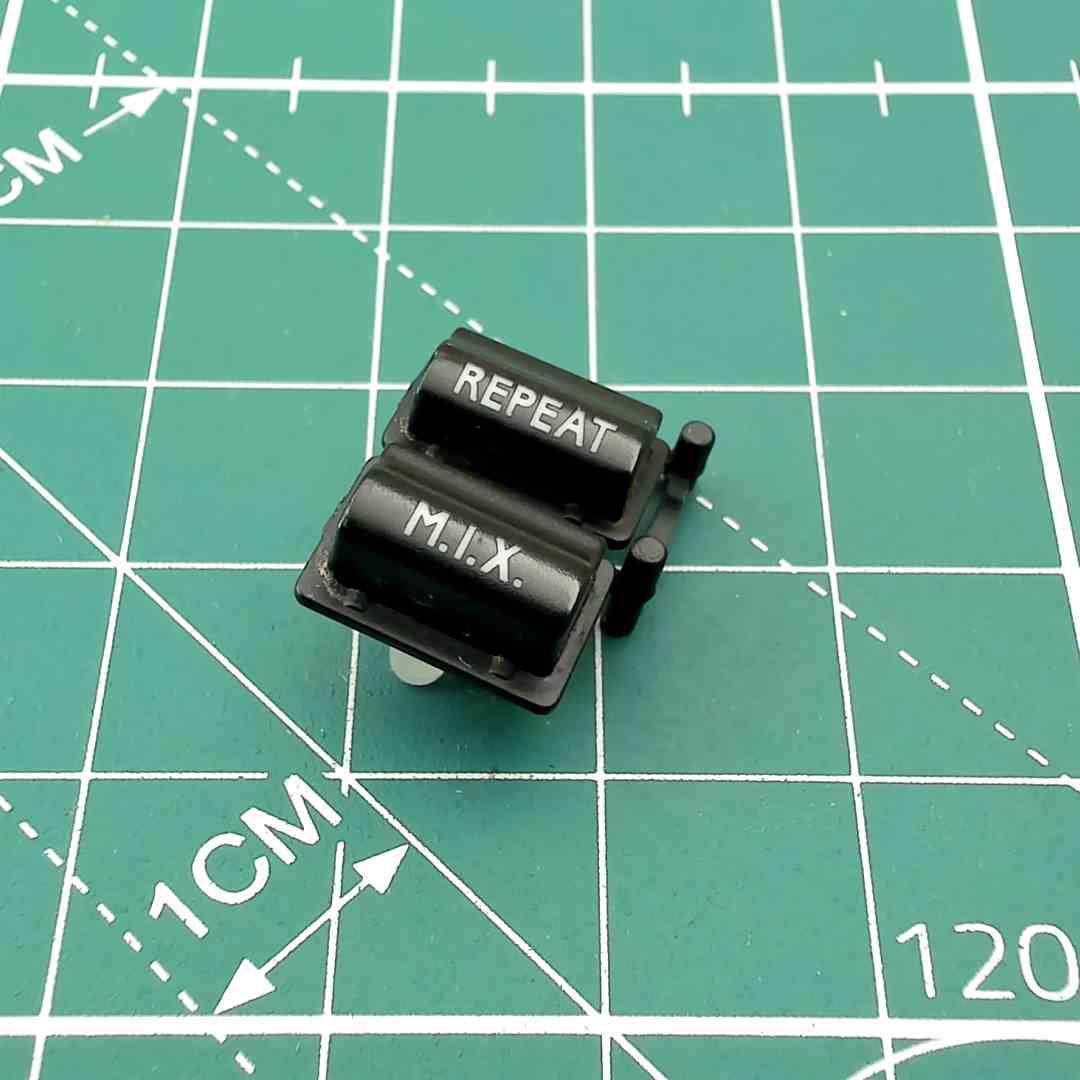 Alpine TDM-7531R Repeat and M.I.X Knobs for Car Radio Vintage Audio