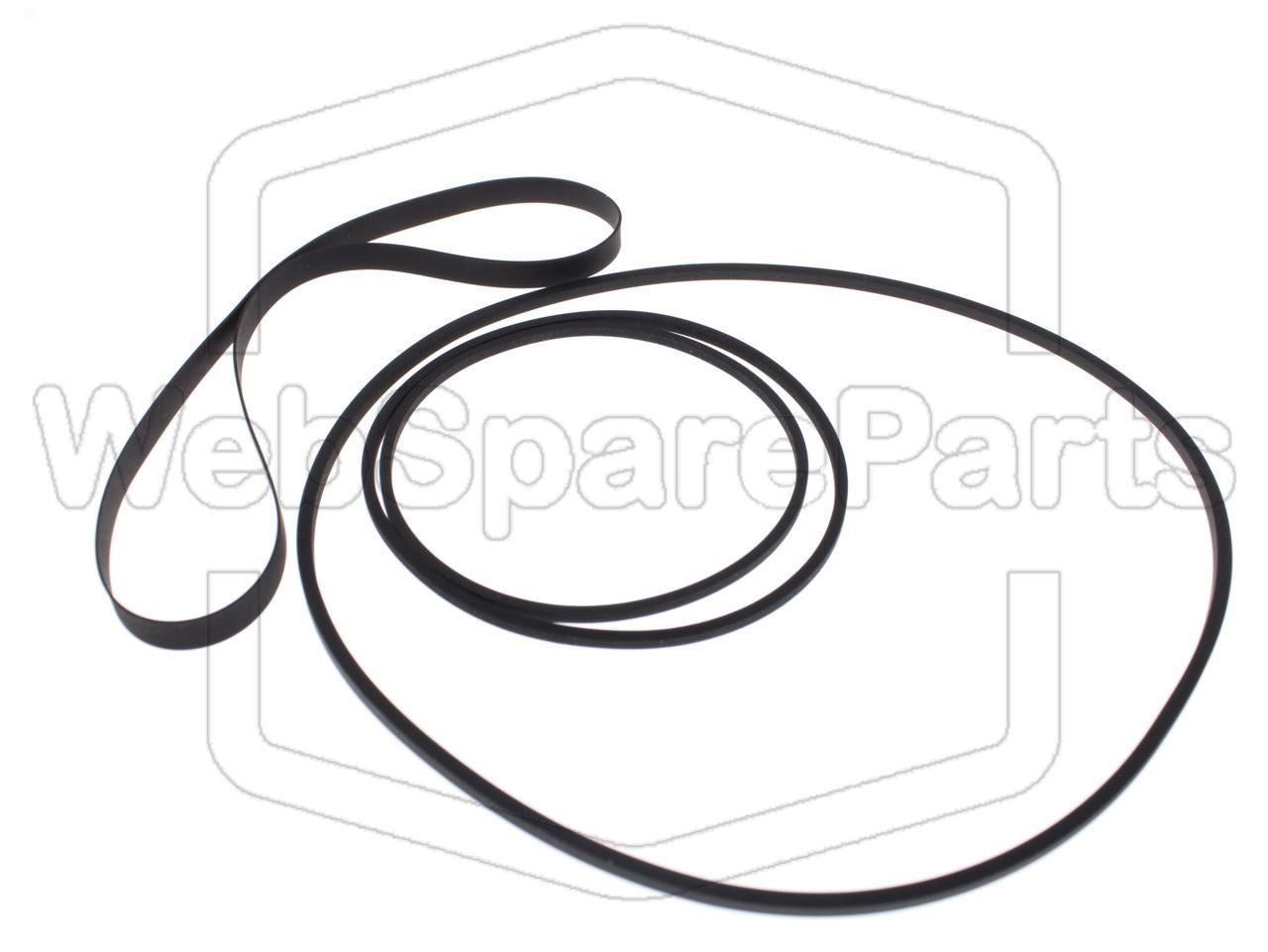 Belt Kit For Video Cassette Recorder Sentra VCR-7620 L