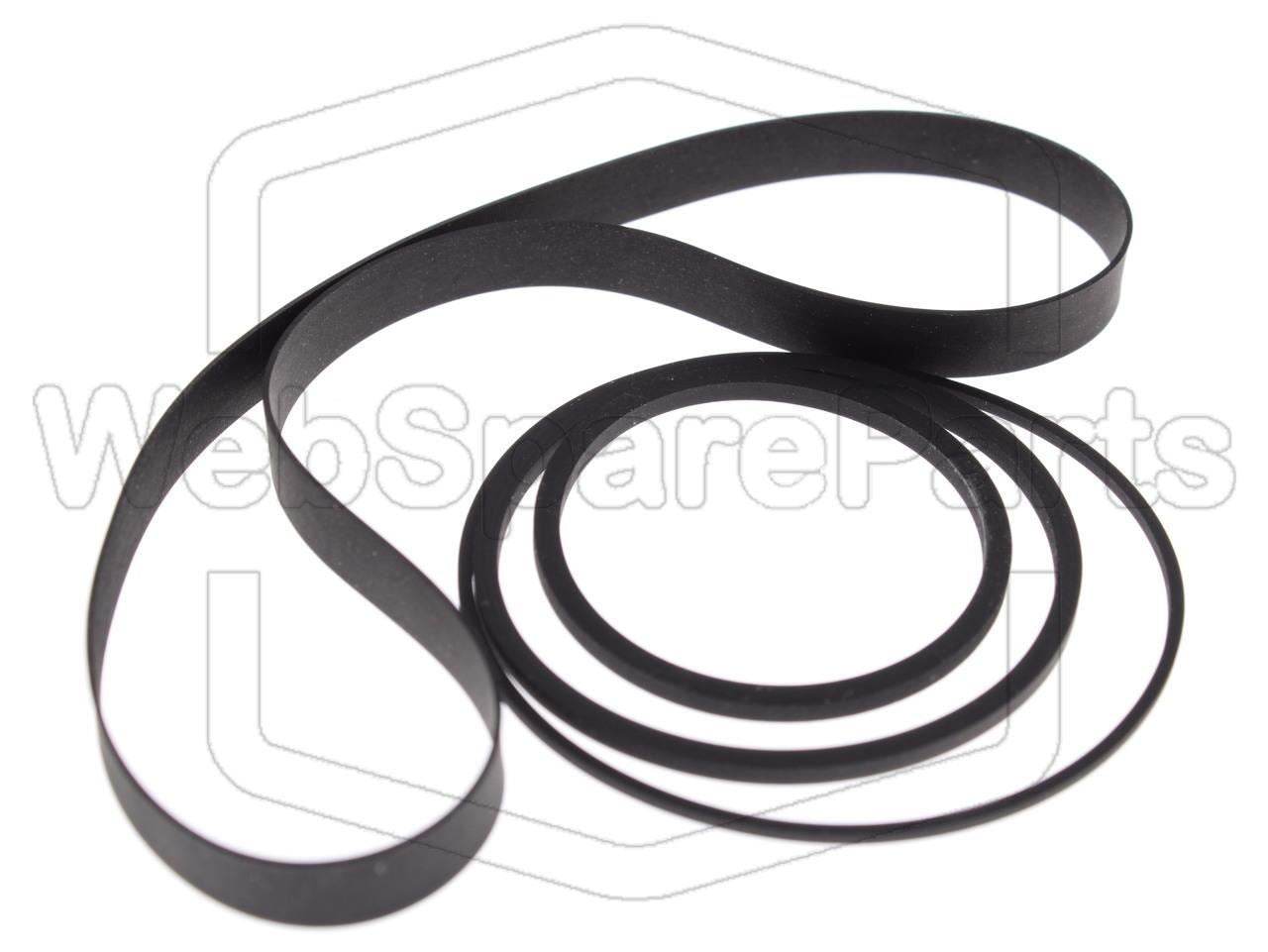 Belt Kit For Video Cassette Recorder Saba VKT-2340