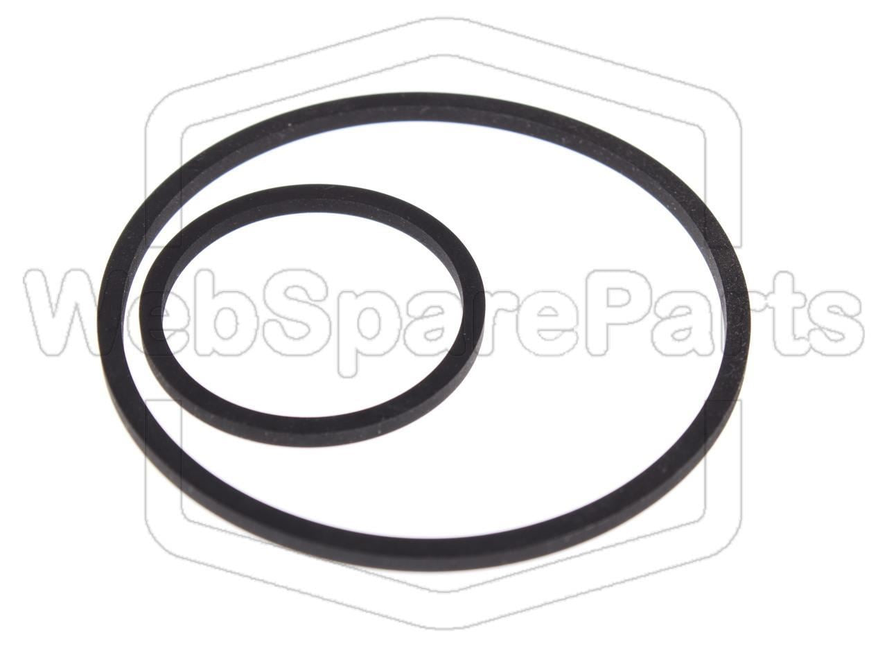 Belt Kit For Video Cassette Recorder Sanyo VHR-S800G