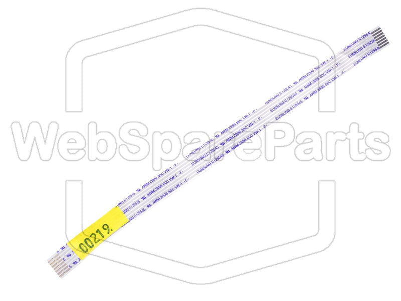 7 contacts Câble plat L=170mm W=10.05mm