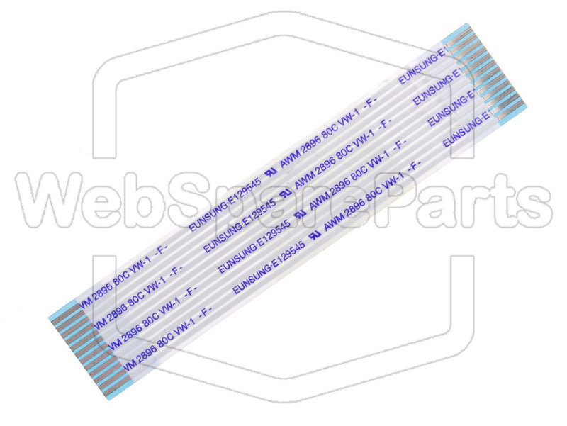 12 Pins Flat Cable L=80mm W=16.30mm