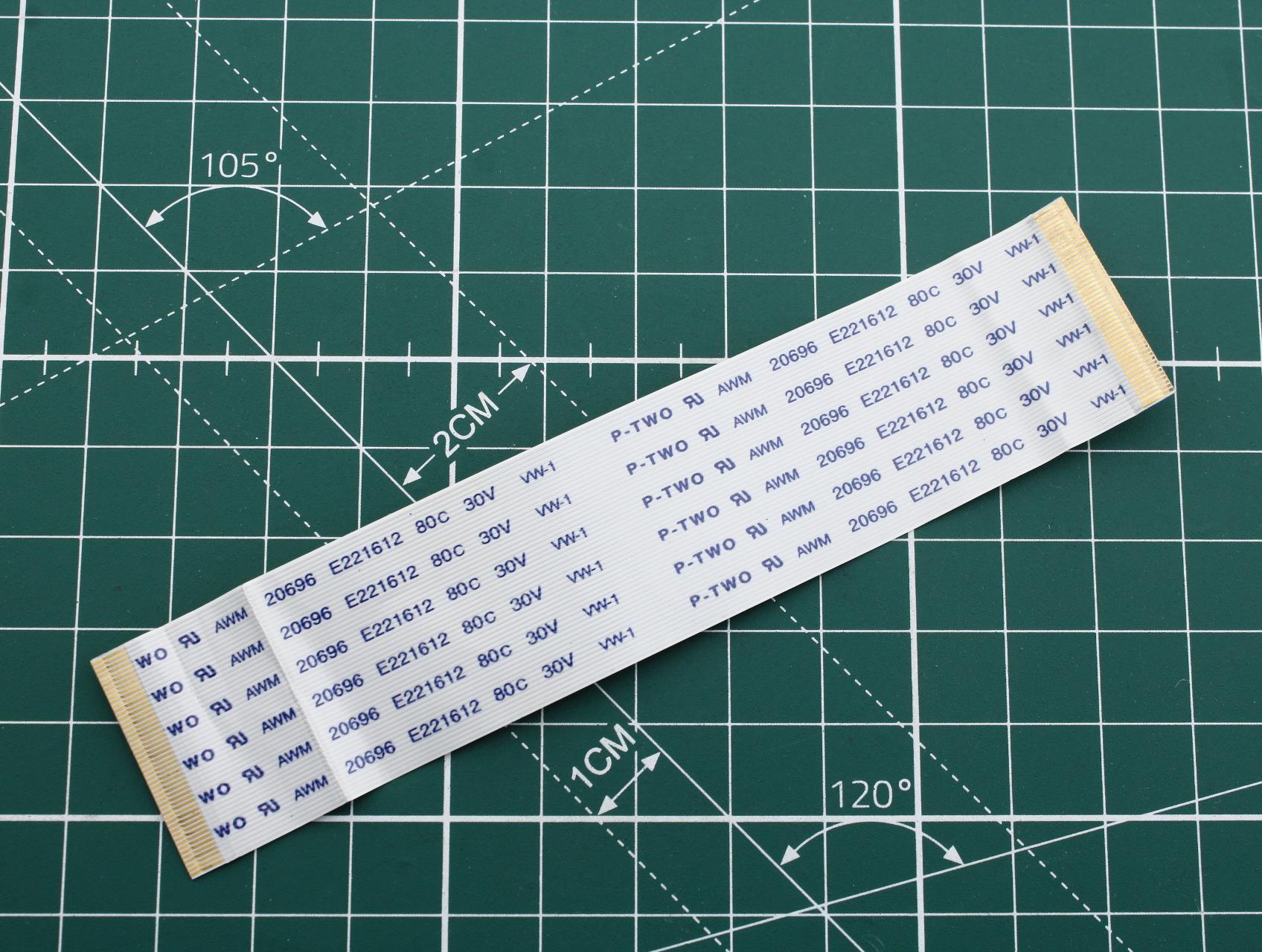 50 Pin Flat Flex Cable for DVD Player Laser to Main PCB [118×26 mm]