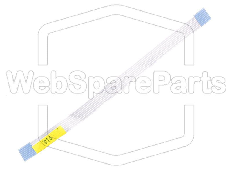 7 contacts Câble plat L=170mm W=10.05mm