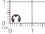 Circlip for Shaft 1.9mm Thick 0.5mm BK Retaining Ring for Vintage Audio Repair &mdash; photo 6