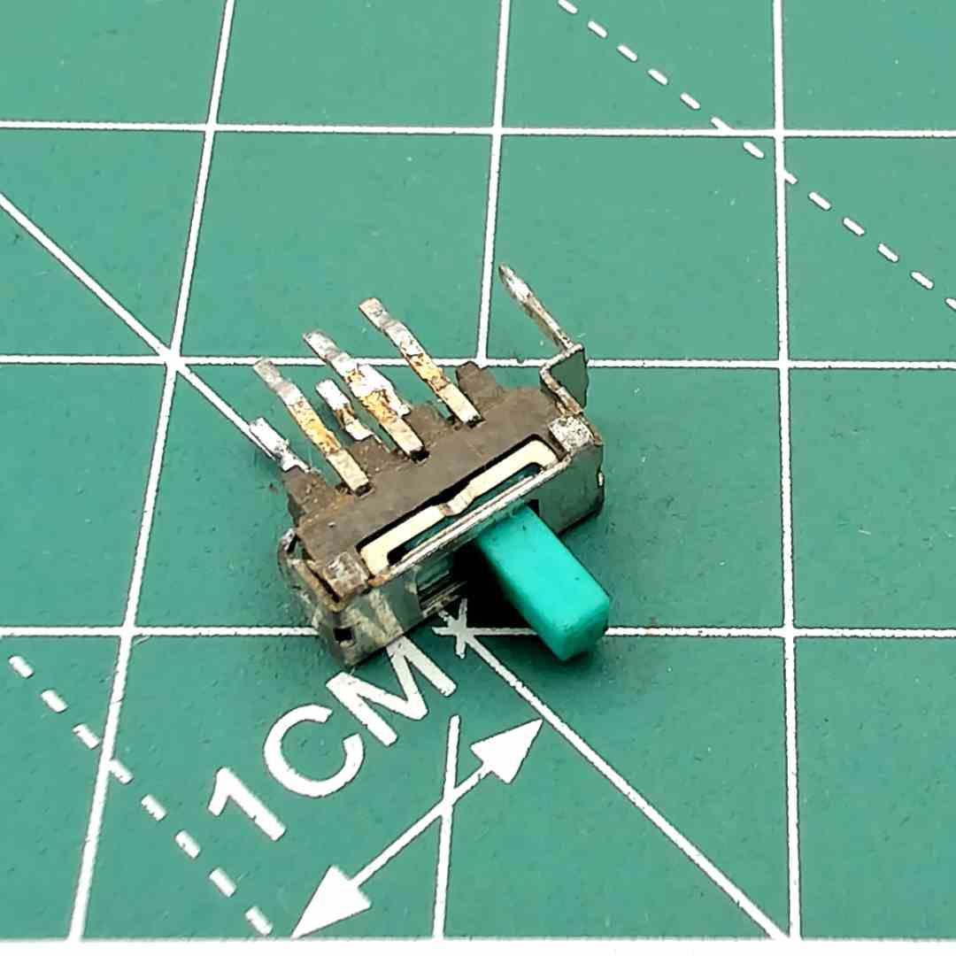 2-Position 6-Pin PCB Slide Switch for Vintage Audio Repair