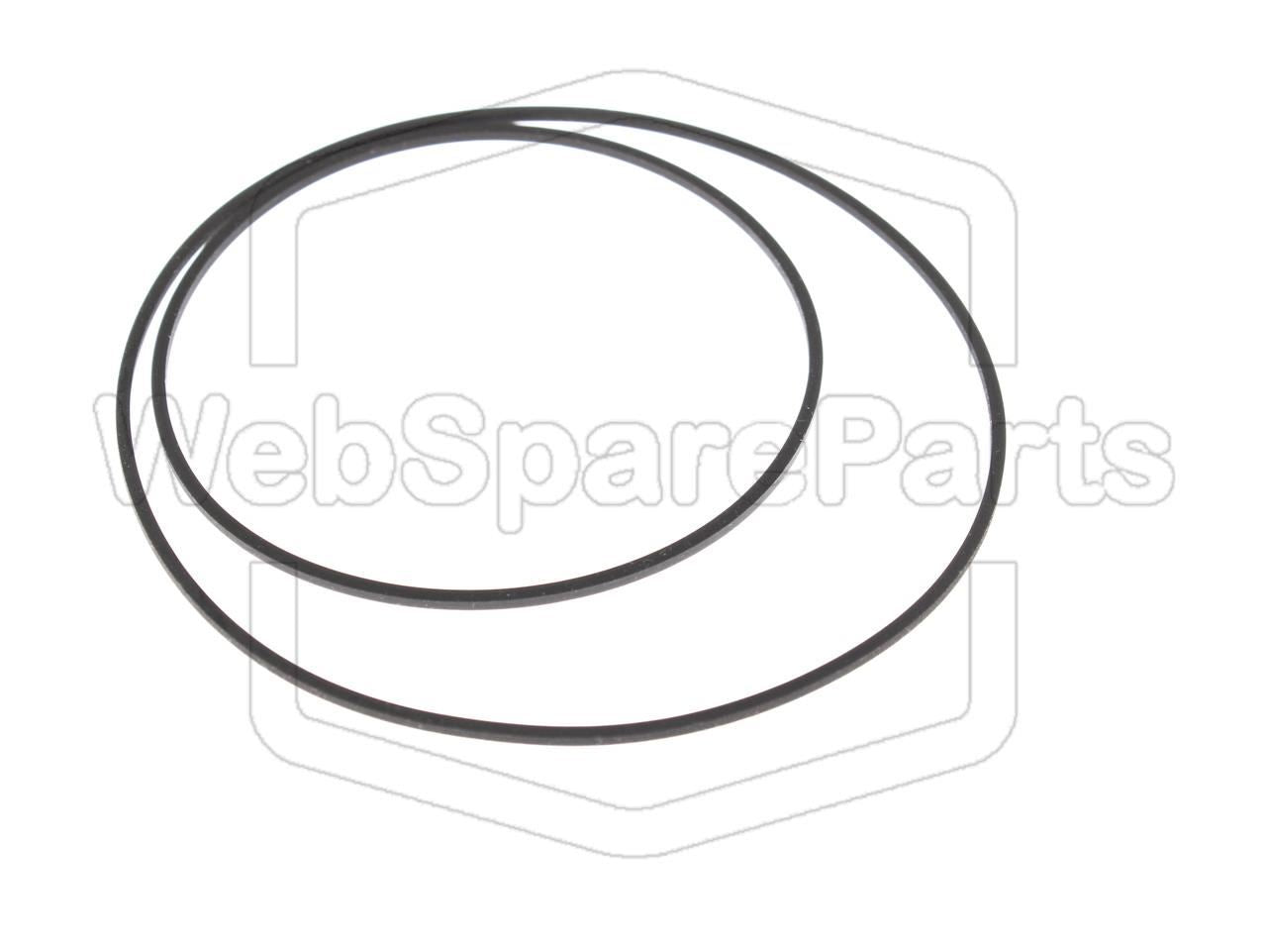 Full Belt Kit for Philips AW7693 Double Cassette Radio - For Both Decks