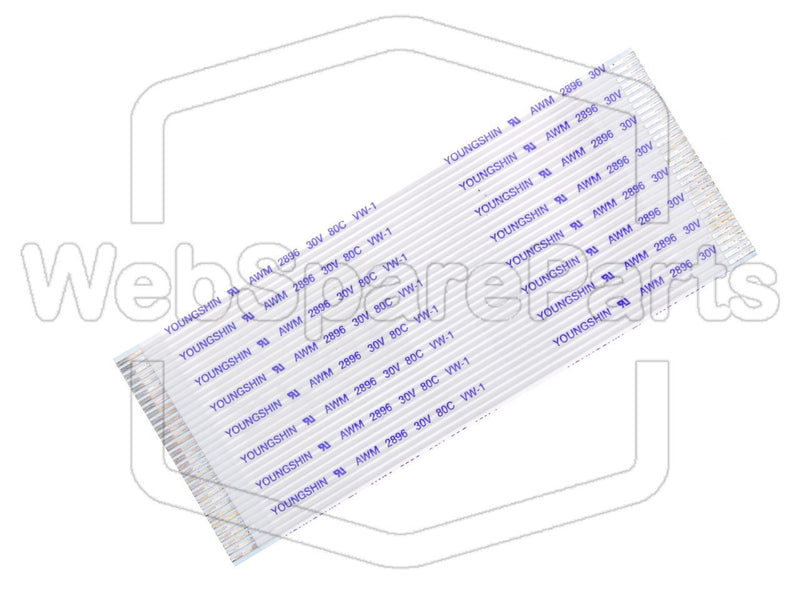 31 contacts Câble plat L=79mm W=32.10mm