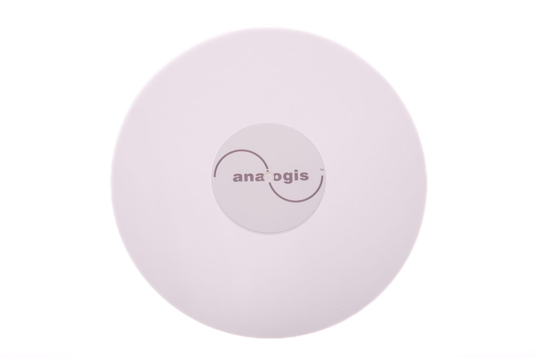 Analogis Mat Three Acrylic Turntable Mat – Anti-Static Platter Mat with Label Recess