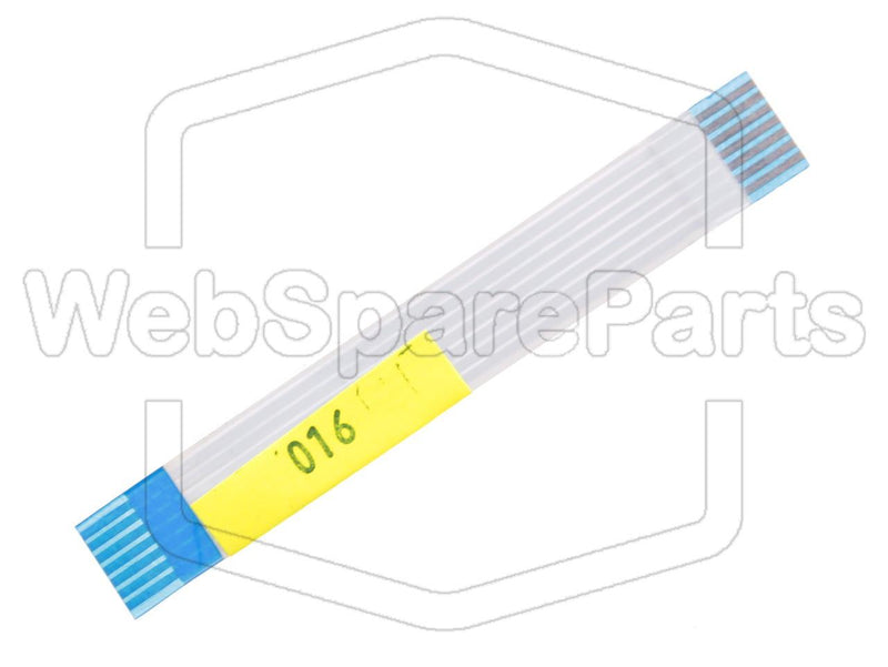 7 contacts Câble plat inversé L=71.80mm W=10.10mm