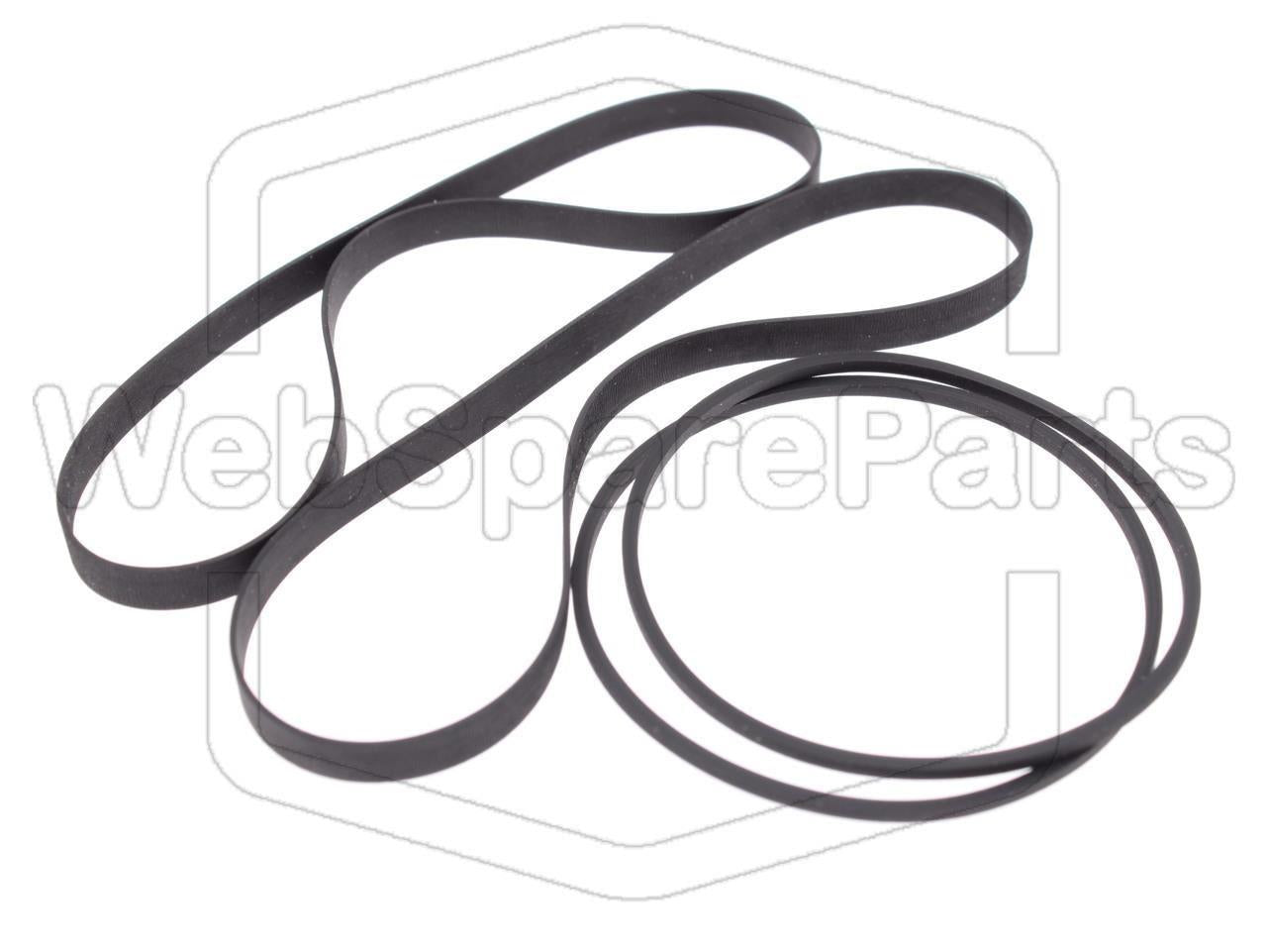 Kit de courroies pour Platine cassette Kenwood KX-W6050