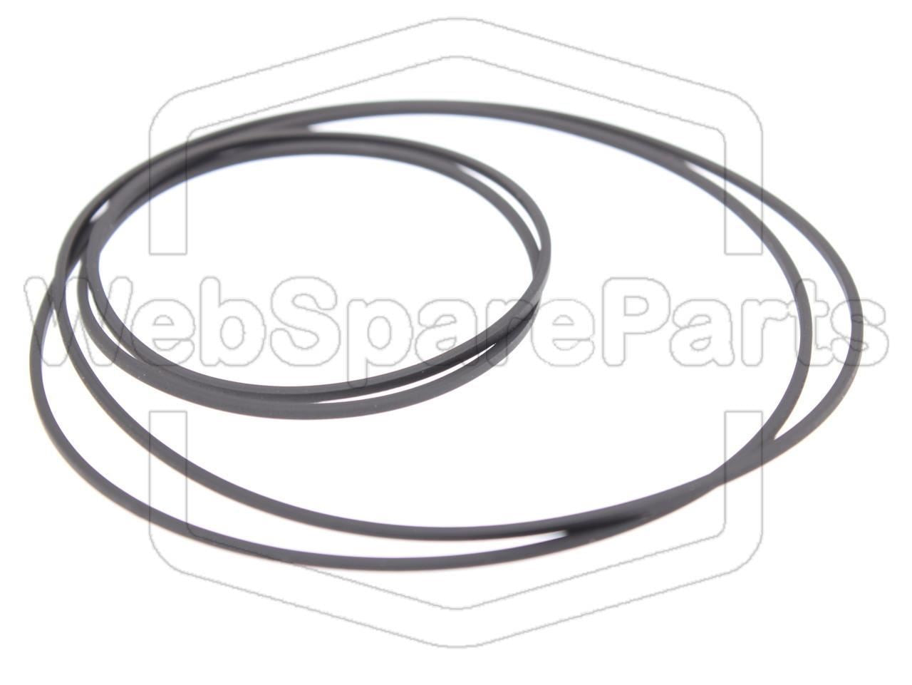 Full Belt Kit for Grundig CC 200 Double Cassette Deck