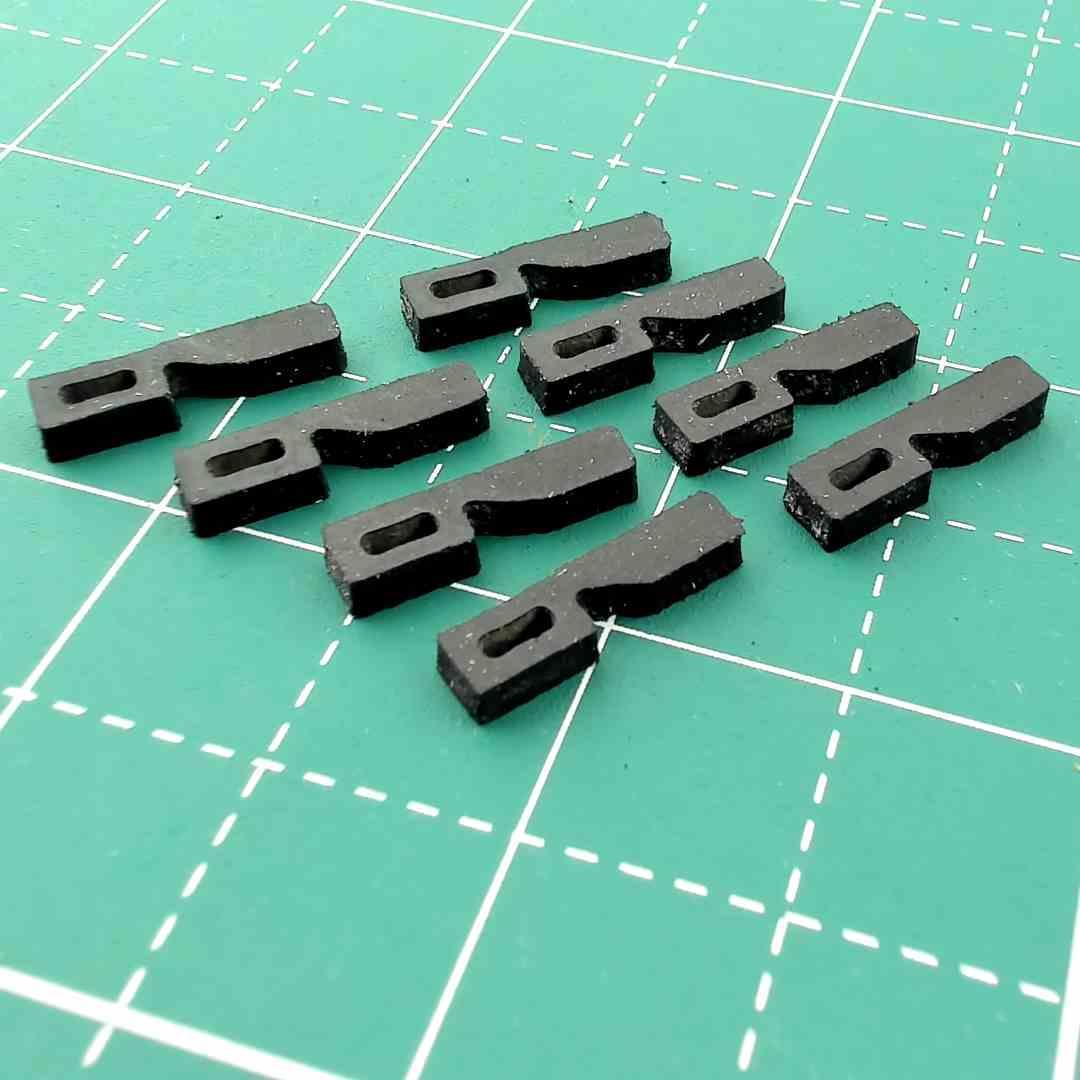 Philips N4305 Reel 1 & 2 Friction Blocks Replacement [8 Pieces]