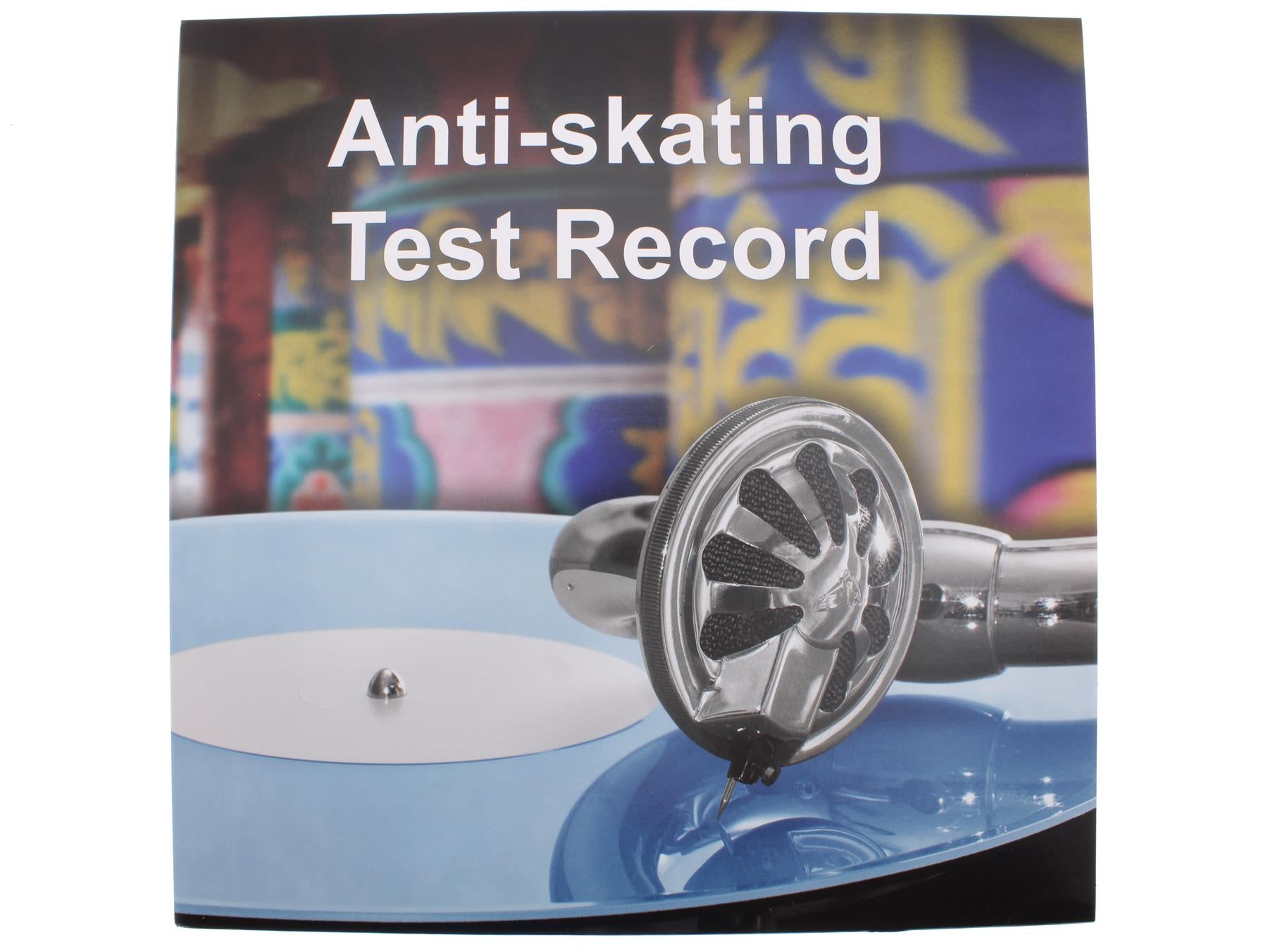 Test Record for Anti-Skating Adjustment – Groove-Free Vinyl Disc