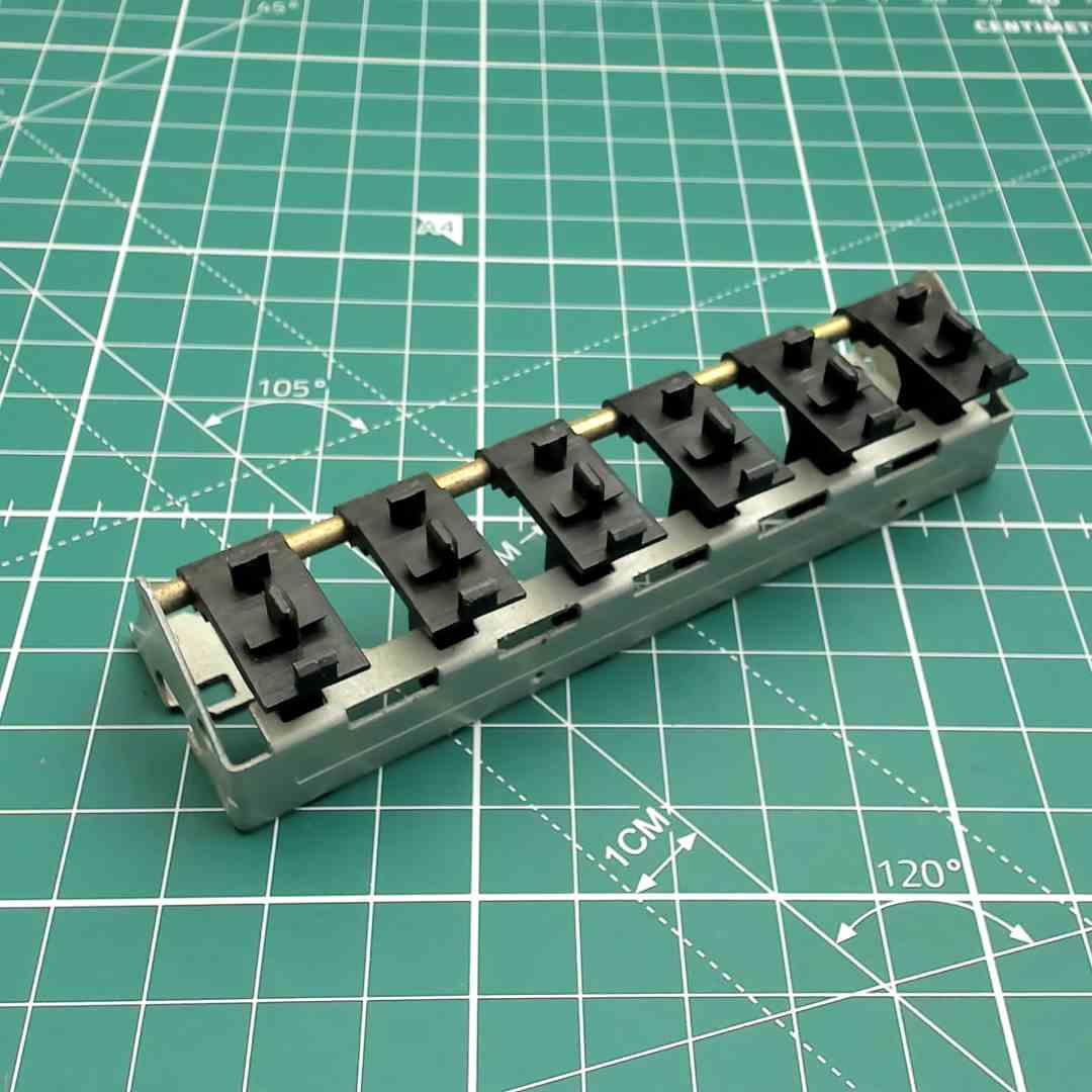 Replacement 6-Key Cassette Deck Keyboard for Goodmans System 4210