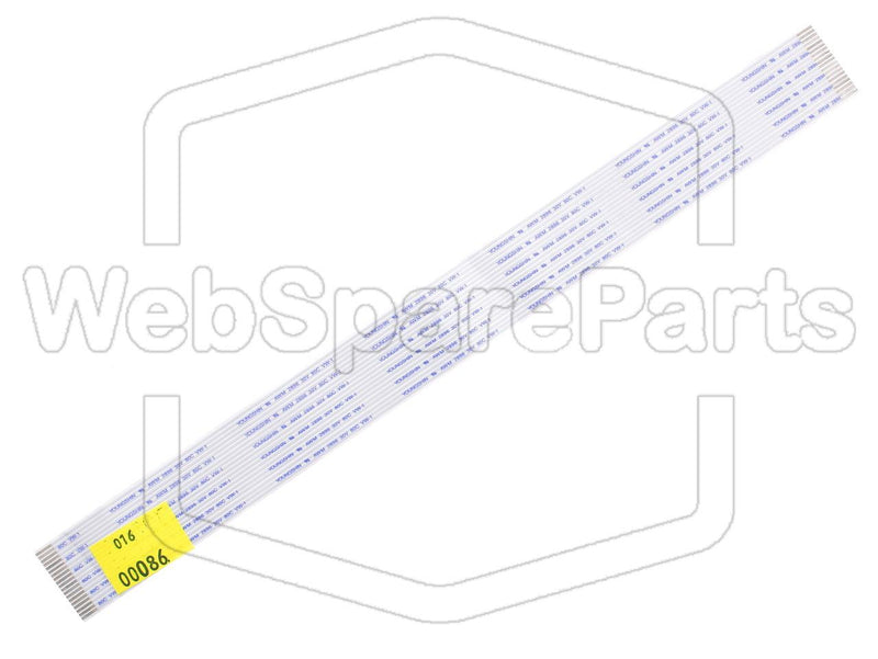 19 Pins Flat Cable L=270mm W=25.20mm - WebSpareParts