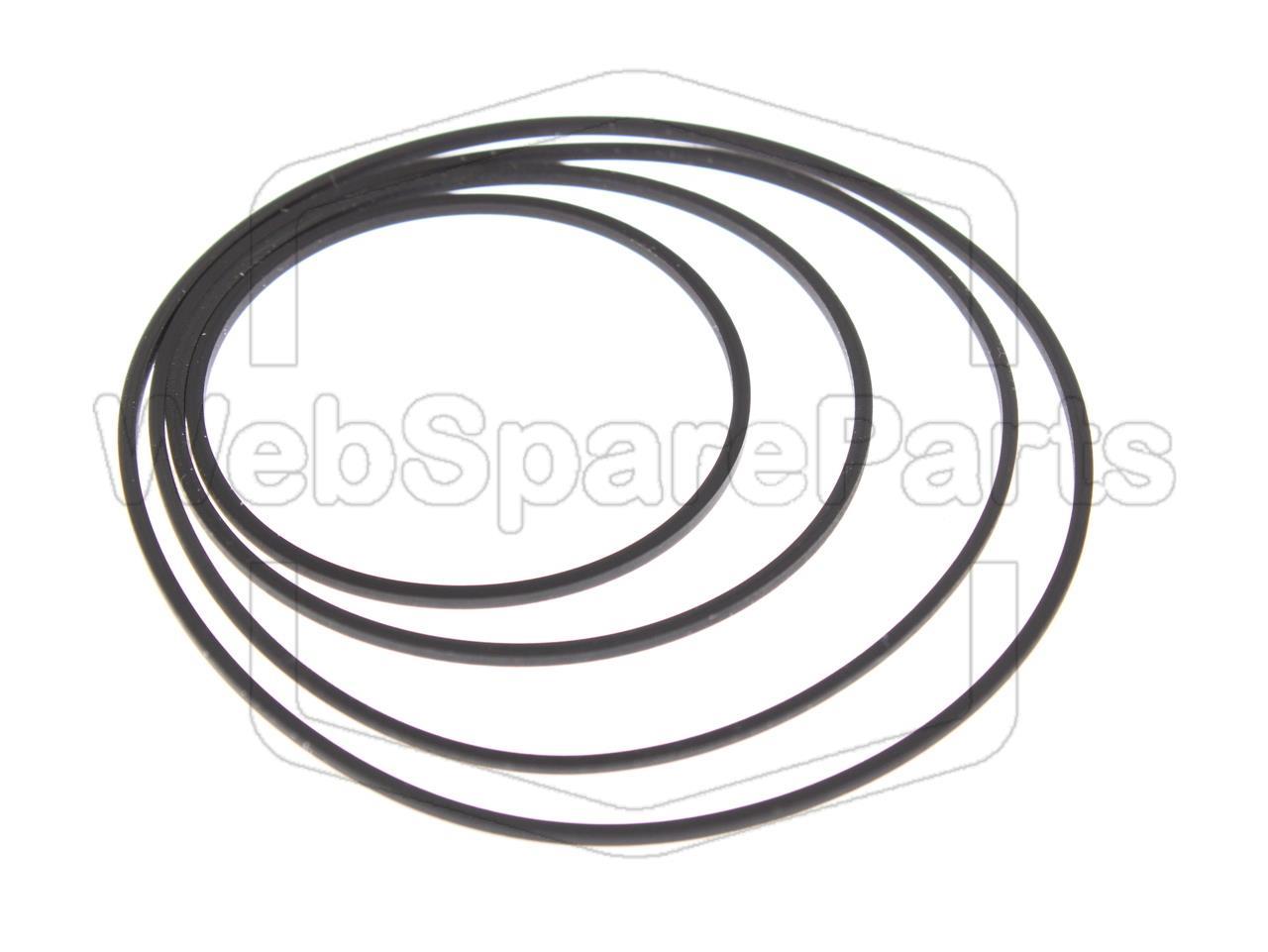 Riemen-Set für KassettenDeck Sanyo RD-303
