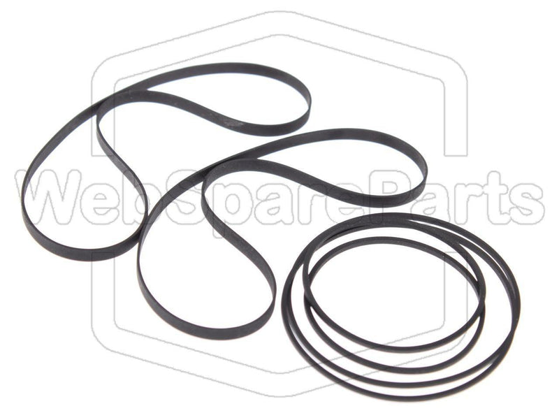 Belt Kit For Dual Tape Deck Kenwood X-B5