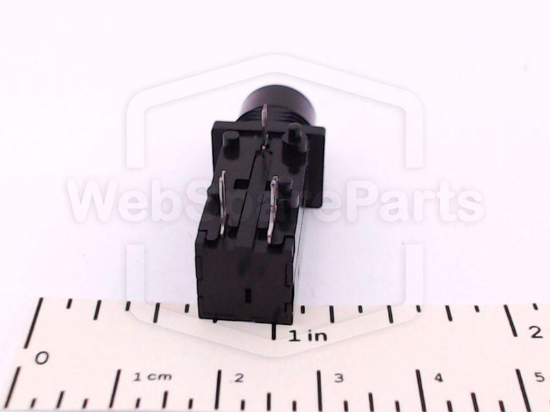 Conector de telefone Technics PCB dourado