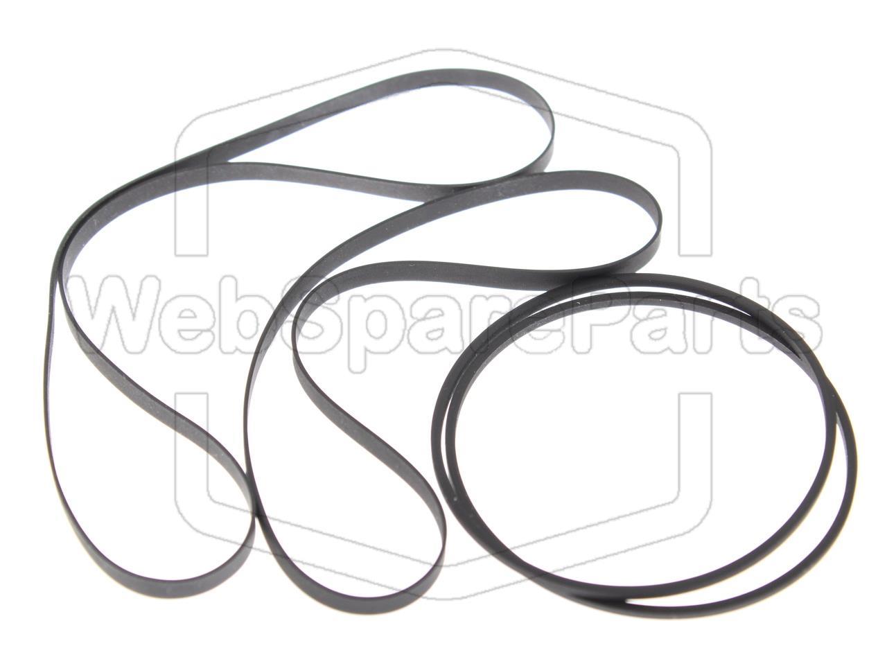 Belt Kit for Pioneer XR-A330 Double Cassette Deck