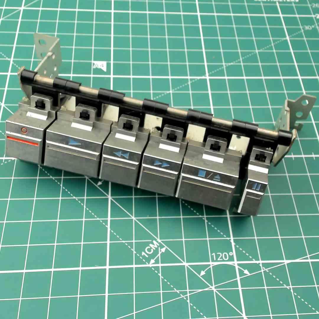 Replacement Cassette Deck Keyboard for JVC RE-22LB