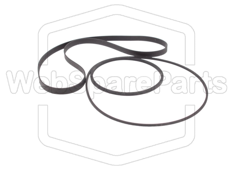 Belt Kit For Cassette Deck Sharp RT-100