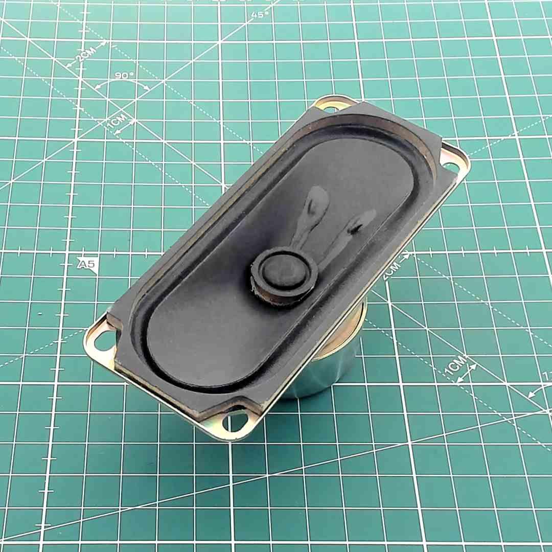 Oval Speaker Driver 8 Ohm 7W for Vintage Audio [120×50mm H45mm]