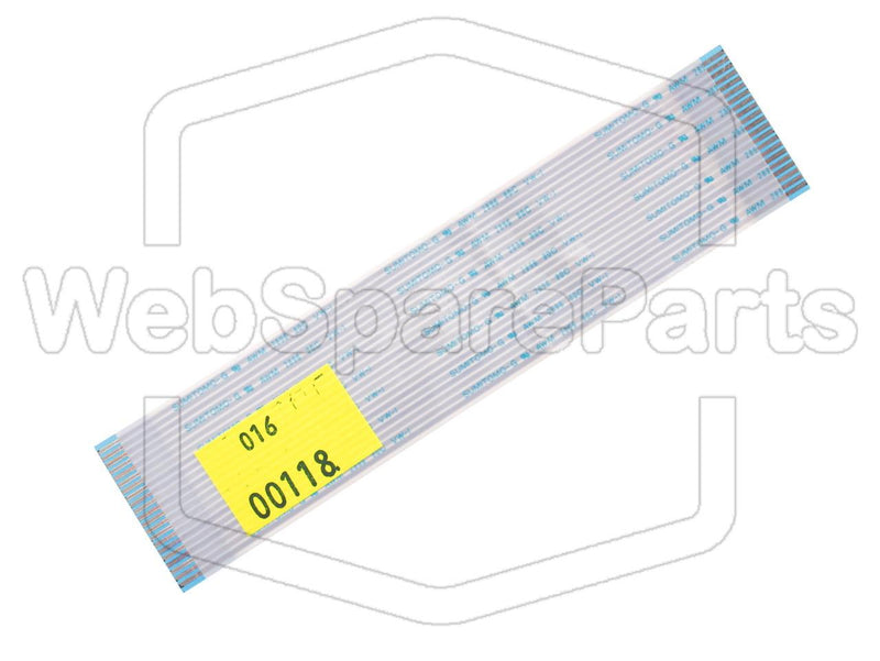 21 Pins Flat Cable L=120mm W=27.55mm - WebSpareParts