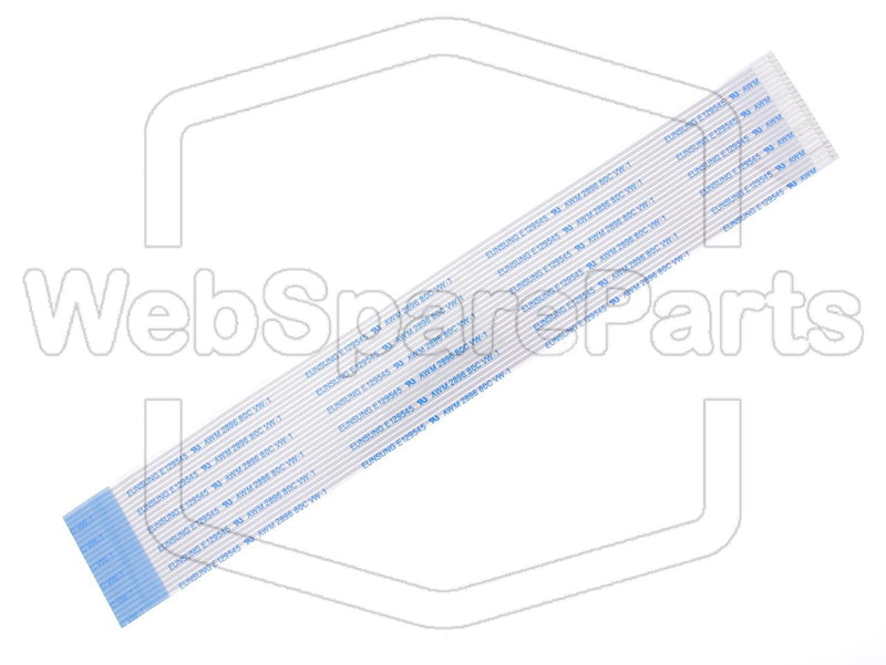 23 Pins Inverted Flat Cable L=160mm W=24.30mm - WebSpareParts