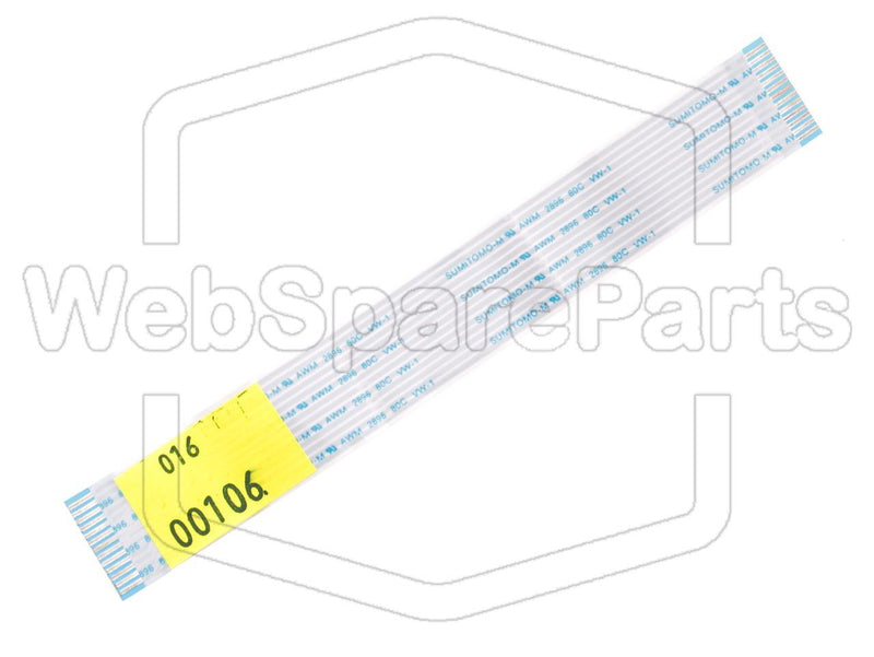 13 contacts Câble plat L=127mm W=17.60mm