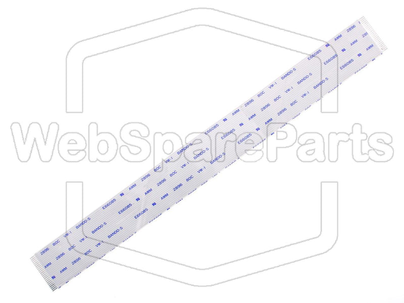 25 Pins Flat Cable L=252mm W=26.05mm - WebSpareParts