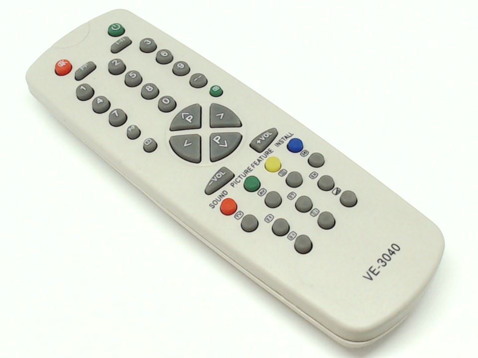 Replacement TV Remote Control for RC3040