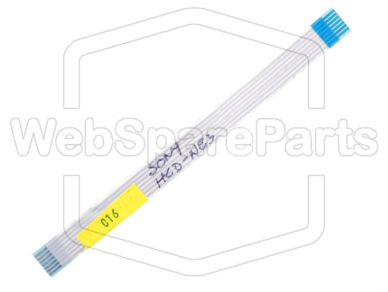 7 contacts Câble plat inversé L=130mm W=10.05mm