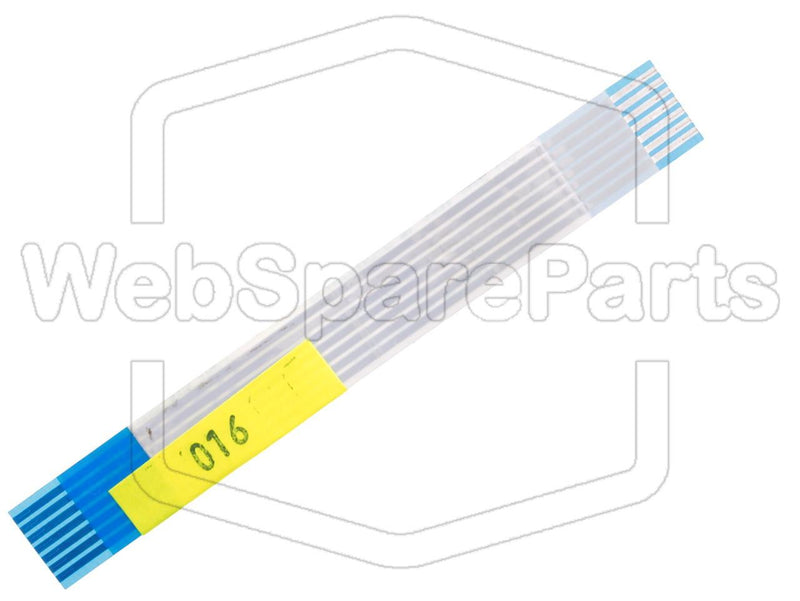 7 contacts Câble plat inversé L=81.17mm W=10.10mm