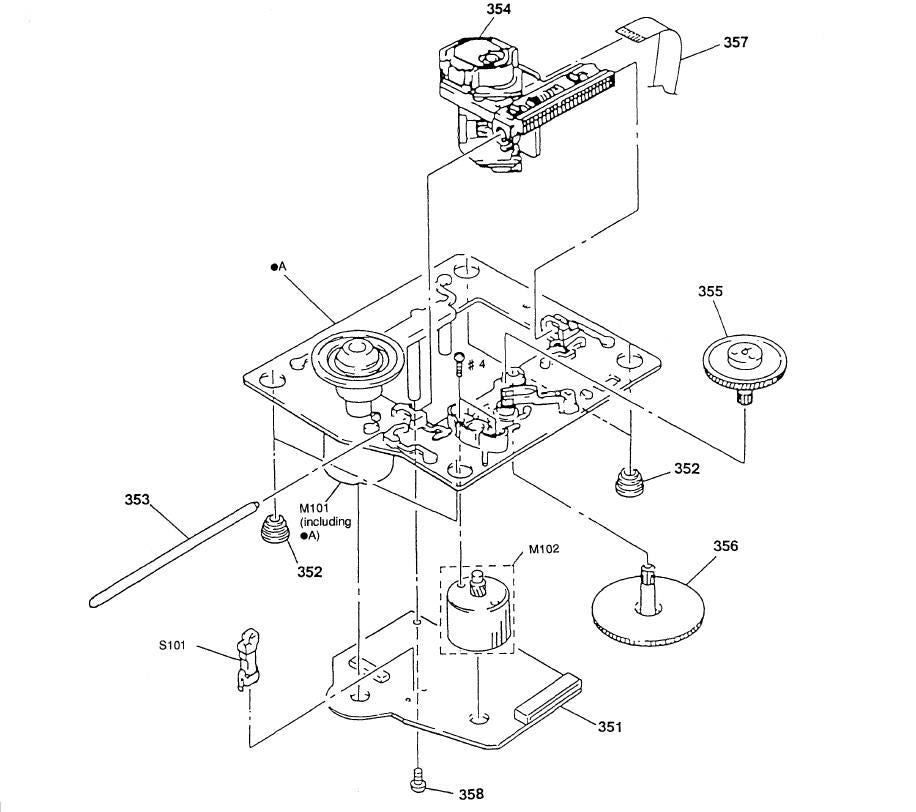 Replacement SWITCH, LEAF (LIMIT) Pos.(S101) for Sony CDP-36 CD Player Mechanism