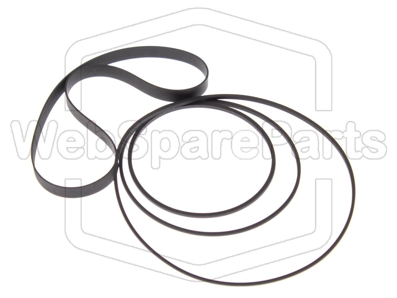 Kit de courroies pour Platine cassette Technics RS-D250