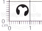 Circlip for Shaft 2.79mm Thick 0.4mm Retaining Ring for Vintage Audio Repair &mdash; photo 4