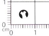 Circlip for Shaft 1.7mm Thick 0.4mm Retaining Ring for Vintage Audio Repair &mdash; photo 6