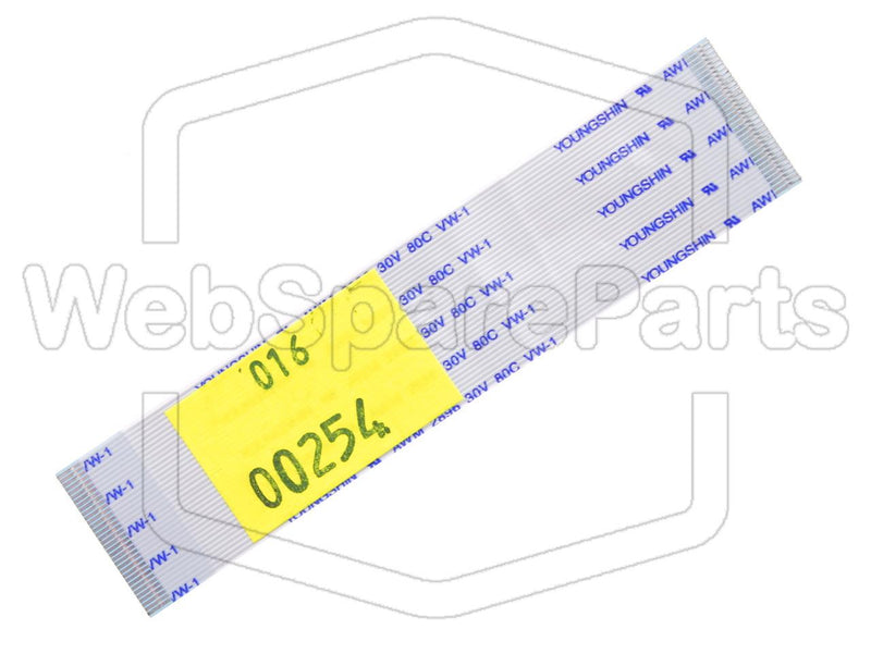 34 Pins Flat Cable L=79mm W=17.55mm - WebSpareParts