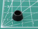 Round Polyethylene Foot With Hole Ø3.5mm Base Ø11.0 &mdash; photo 1