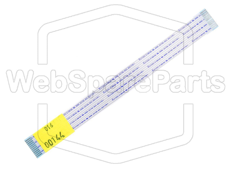 12 contacts Câble plat inversé L=160mm W=16.4mm