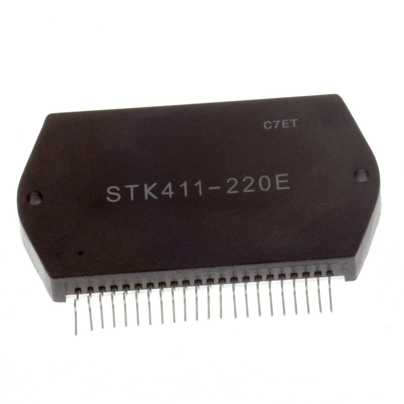 STK411-220E, Dual power audio amplifier 2x100W