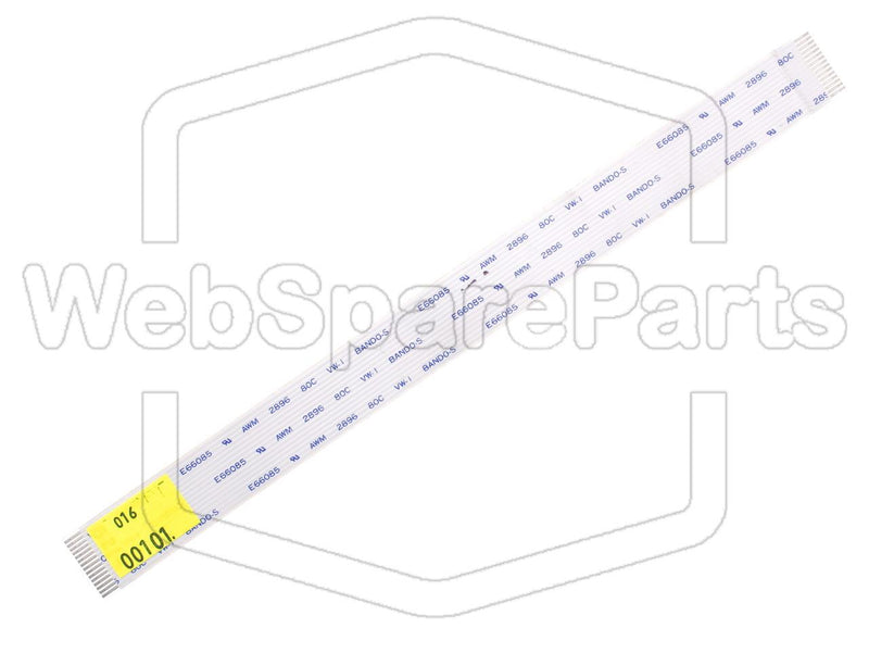 15 contacts Câble plat L=240mm W=20mm