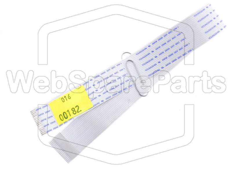 18 contacts Câble plat L=280mm W=19.20mm