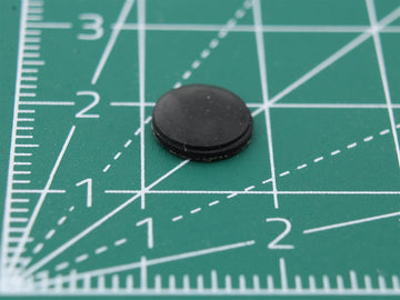 Picior rotund din cauciuc autoadeziv Ø8mm x Ø2mm x înălțime 1
