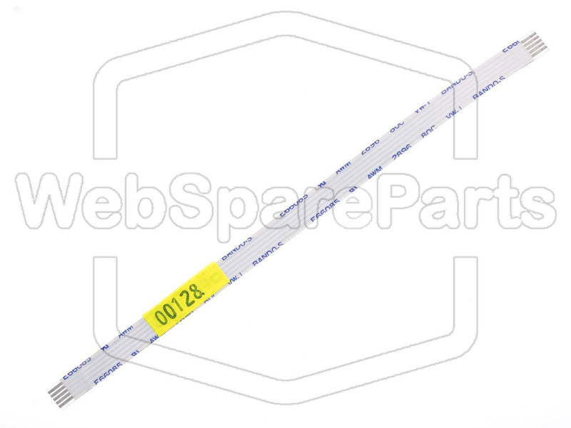 5 contacts Câble plat L=170mm W=7.6mm