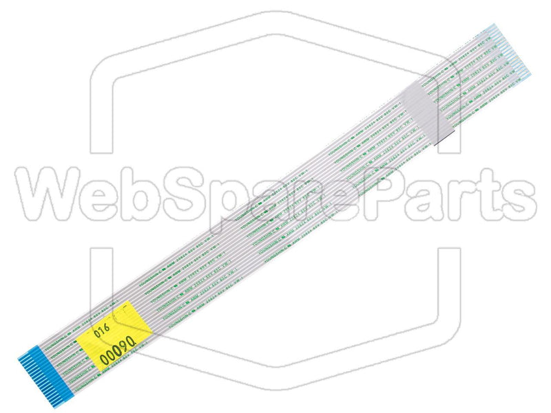 19 contacts Câble plat inversé L=228mm W=25.20mm