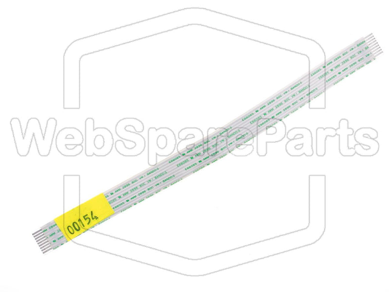 Flat Cable de 9 pinos L=190mm L=12,65mm