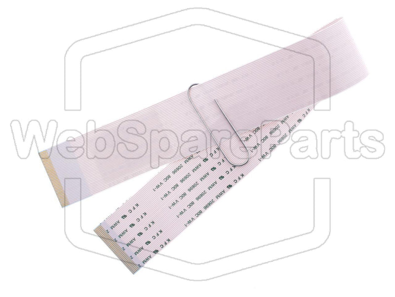 40 Pins Inverted Flat Cable L=235mm W=20.60mm - WebSpareParts