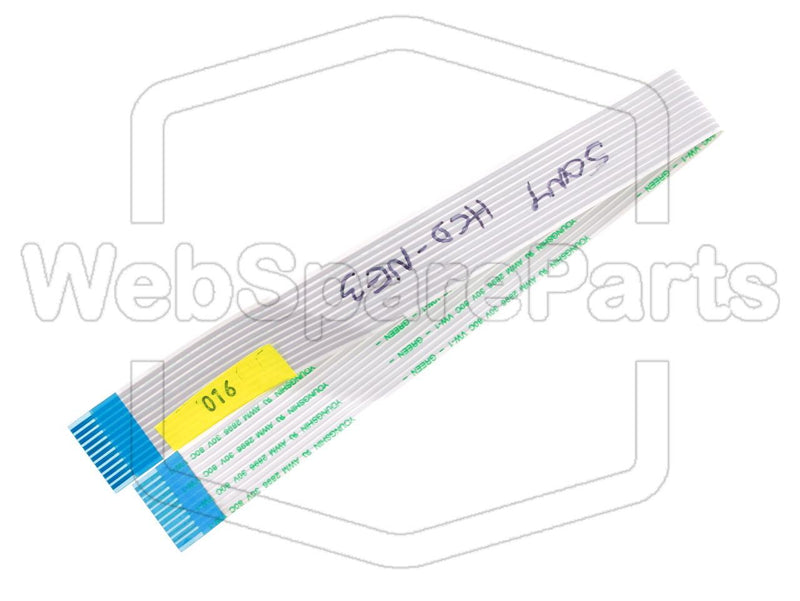 Flat Cable invertido de 11 pinos L=250mm L=15,05mm